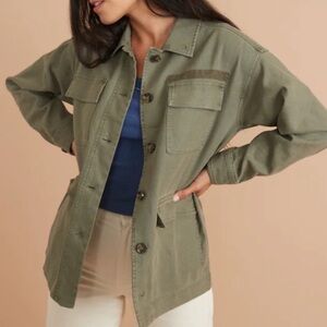 Marine Layer Chore Coat Green 
Utility Jacket Women's XS